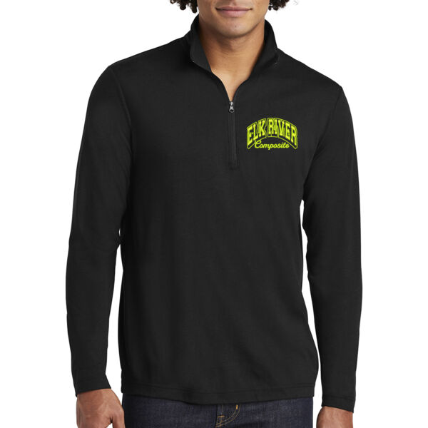 Sport-Tek ® PosiCharge ® Tri-Blend Wicking 1/4-Zip Pullover - Embroidered Logo Sport-Tek ® PosiCharge ® Tri-Blend Wicking 1/4-Zip Pullover - Embroidered Logo Thumbnail