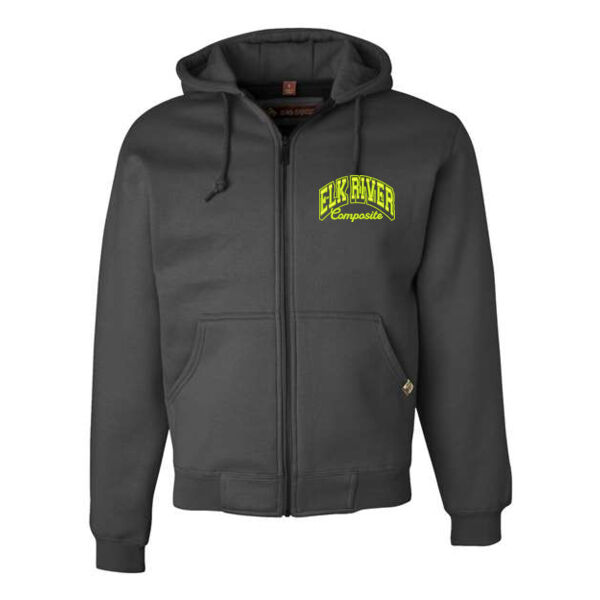 DRI DUCK - Crossfire Heavyweight Power Fleece Hooded Jacket with Thermal Lining - Embroidered Logo DRI DUCK - Crossfire Heavyweight Power Fleece Hooded Jacket with Thermal Lining - Embroidered Logo Thumbnail