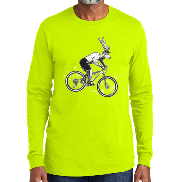 Volunteer Knitwear™ All-American Long Sleeve Tee - Printed Logo ** Add Name for $5! ** Volunteer Knitwear™ All-American Long Sleeve Tee - Printed Logo ** Add Name for $5! ** Thumbnail