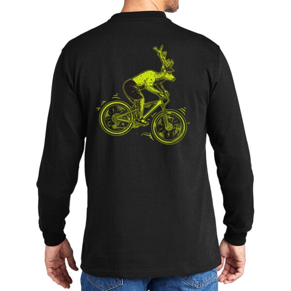 Carhartt® Long Sleeve Henley T-Shirt - Printed Logo ** Add Name for $5! ** Carhartt® Long Sleeve Henley T-Shirt - Printed Logo ** Add Name for $5! ** Thumbnail