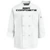 Eight Knot Button Chef Coat with Thermometer Pocket Thumbnail