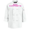 Eight Knot Button Chef Coat with Thermometer Pocket Thumbnail