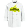 Eight Knot Button Chef Coat with Thermometer Pocket Thumbnail