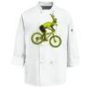 Eight Knot Button Chef Coat with Thermometer Pocket Thumbnail
