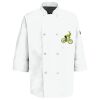 Button Chef Coat with Thermometer Pocket Thumbnail