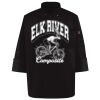 Ten Pearl Button Black Chef Coat Thumbnail